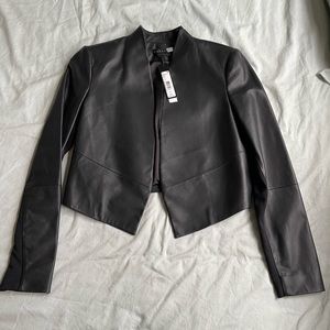 Alice + Olivia Harvey Leather Jacket